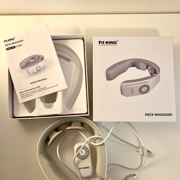 FIT KING Cordless Wearable Neck Massager ｜ FT-056N - Picture 7 of 8